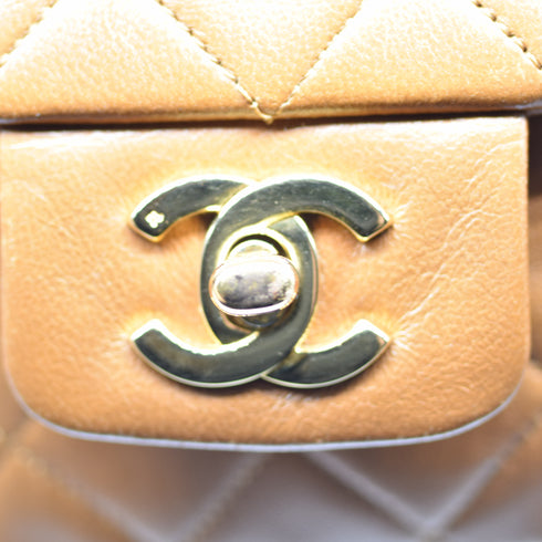 CHANEL 香奈儿菱格纹链带小袋单肩包